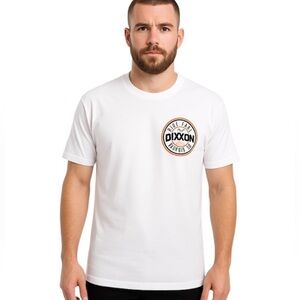 NWOT Dixxon Men's Sturgis Ride Fast White Tee Shirt, Size 2X